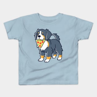 Bernese and Pizza Kids T-Shirt